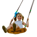 Swurfer Tree Swing, Swing Sets for Backyard, Outdoor Swing - Swingset Outdoor for Kids, Easy Installation, Maple Wood Swing, Hea