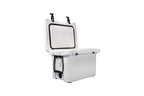 Mammoth Ranger 25 Cooler, Insulated Hard Ice Chest With 25 Quart Capacity, Holds 30 Cans, Great For Boat, Camping, White