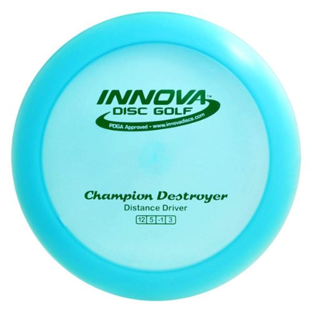 Innova Disc Golf Champion Material Destroyer Golf Disc, 170-172Gm (Colors May Vary)