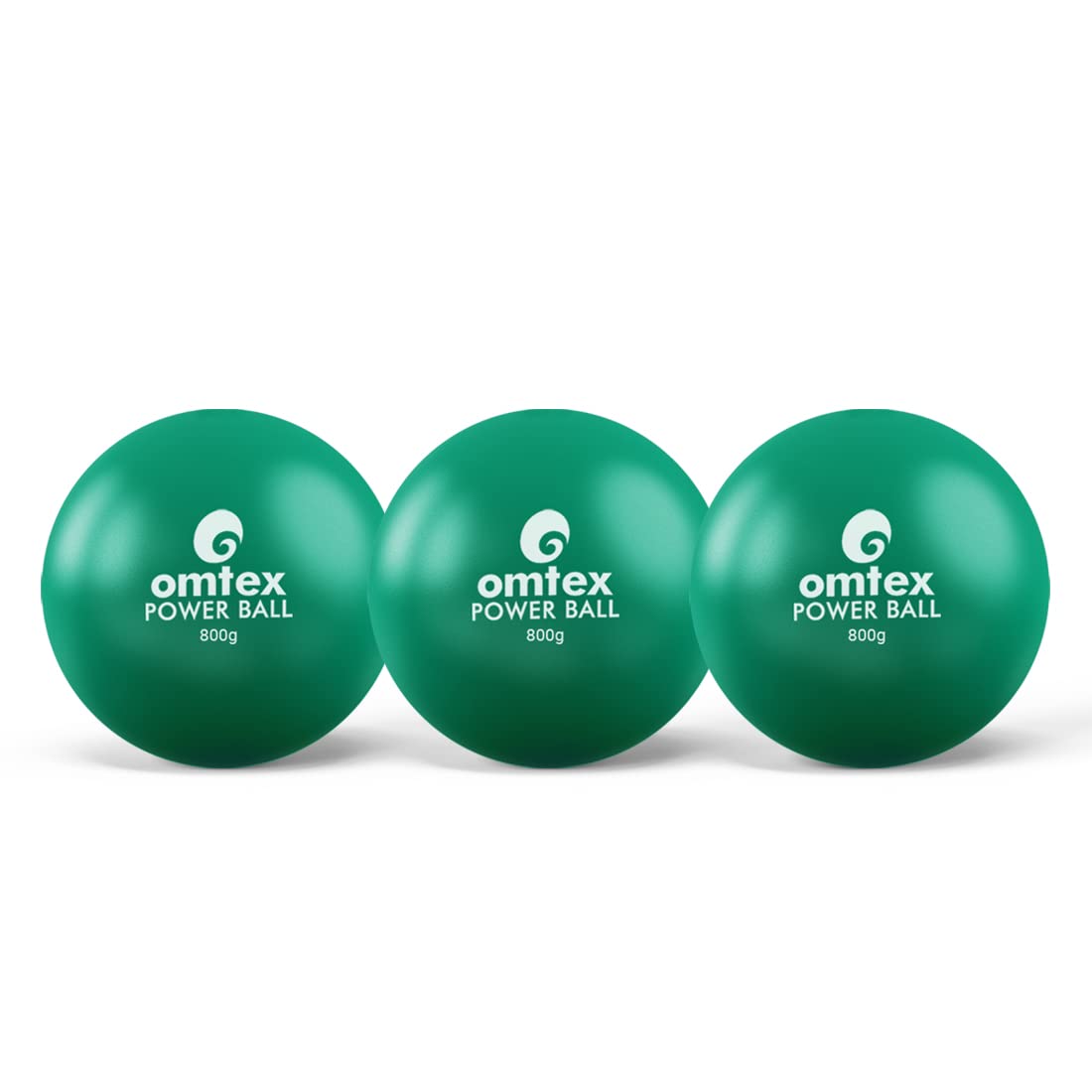omtex Weighted Balls 800 g for Power Hitting, Batting and Pitching Training Suitable for Teenager & Athlete, Build Strength and