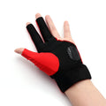 Cuesoul Professional Billiard Gloves Red-Wear On Left Hand Size Xl