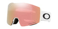 Oakley Unisex Sunglasses Matte White Frame, Prizm Rose Gold Iridium Lenses, 0MM