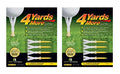 4 Yards More Golf Tee 4pack Standard 2 3/4 (2 Count)