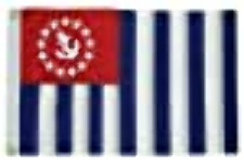 Taylor Made Products 8218, US Power Squadron Ensign Boat Flag, Deluxe Sewn, 12 inch x 18 inch