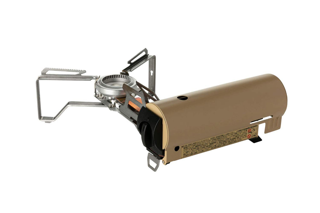 Snow Peak Home & Camp Burner - Portable Burner For Camping & At-Home Use - Durable & Compact Camping Essentials - Khaki