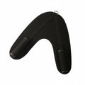 Clovrix Padded Abdominal Training Strap Curved Ab Crunch Harness Strapping Straps Hand Grips For Gym, Handle Black | Exercisers