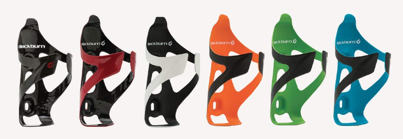Blackburn Camber Carbon Bike Bottle Cage (Matte White/Black, One Size)