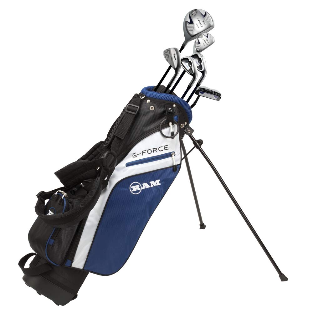 Ram Golf Junior G-Force Boys Golf Clubs Set With Bag Age 10-12 Lefty