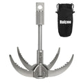 Grappling Hook Folding Survival Claw Multifunctional Stainless Steel Hook For Outdoor Camping Hiking Tree Rock Mountain Climbing