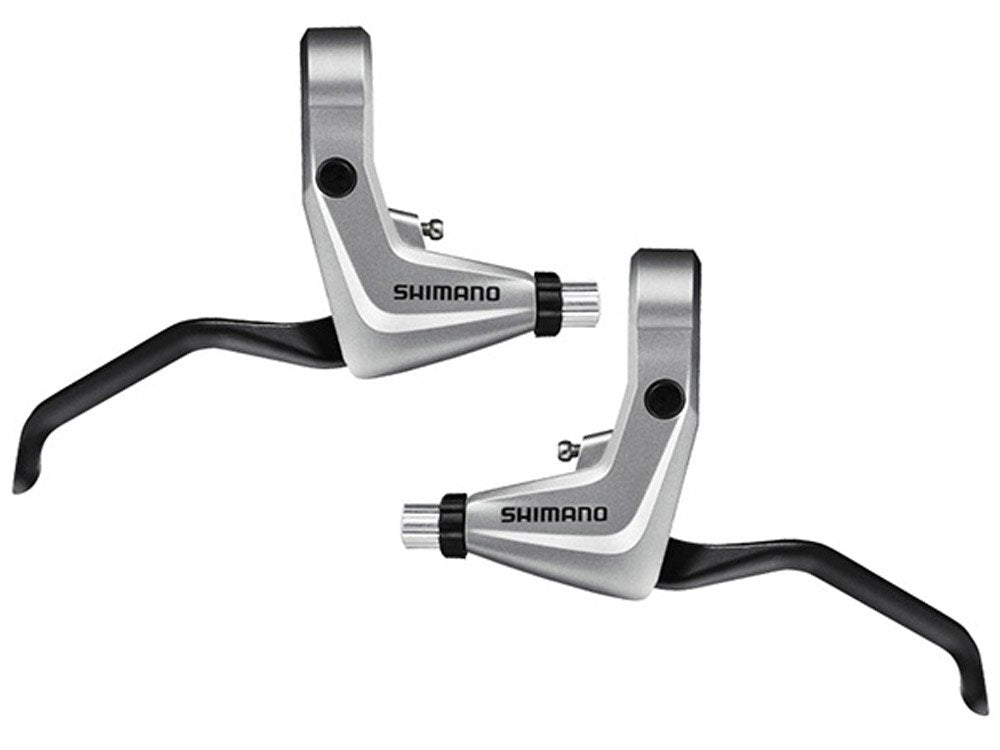 Shimano Bl-T4000 Alivio 2-Finger Brake Levers For V-Brakes - Silver