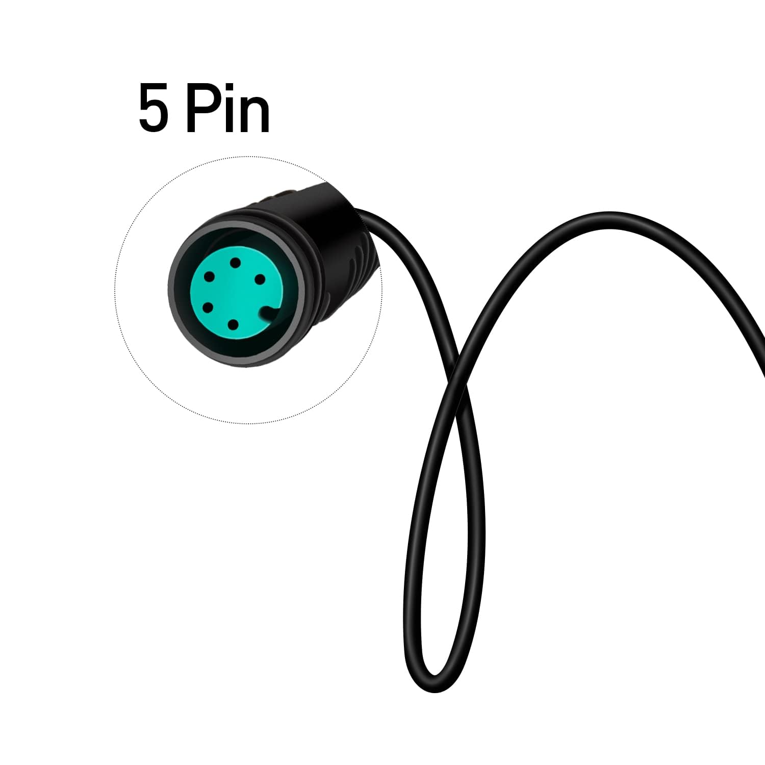 Zeekpowa Programming Cable For Bafang Bbshd Bbs01 Bbs02 Motor 8Fun Electric Bike Motor Programming Cable For Mid Drive Motor 40