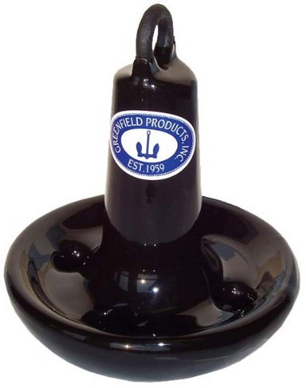 Greenfield 515B Vinyl Coated Mushroom Anchor - Black, 15 Lb.