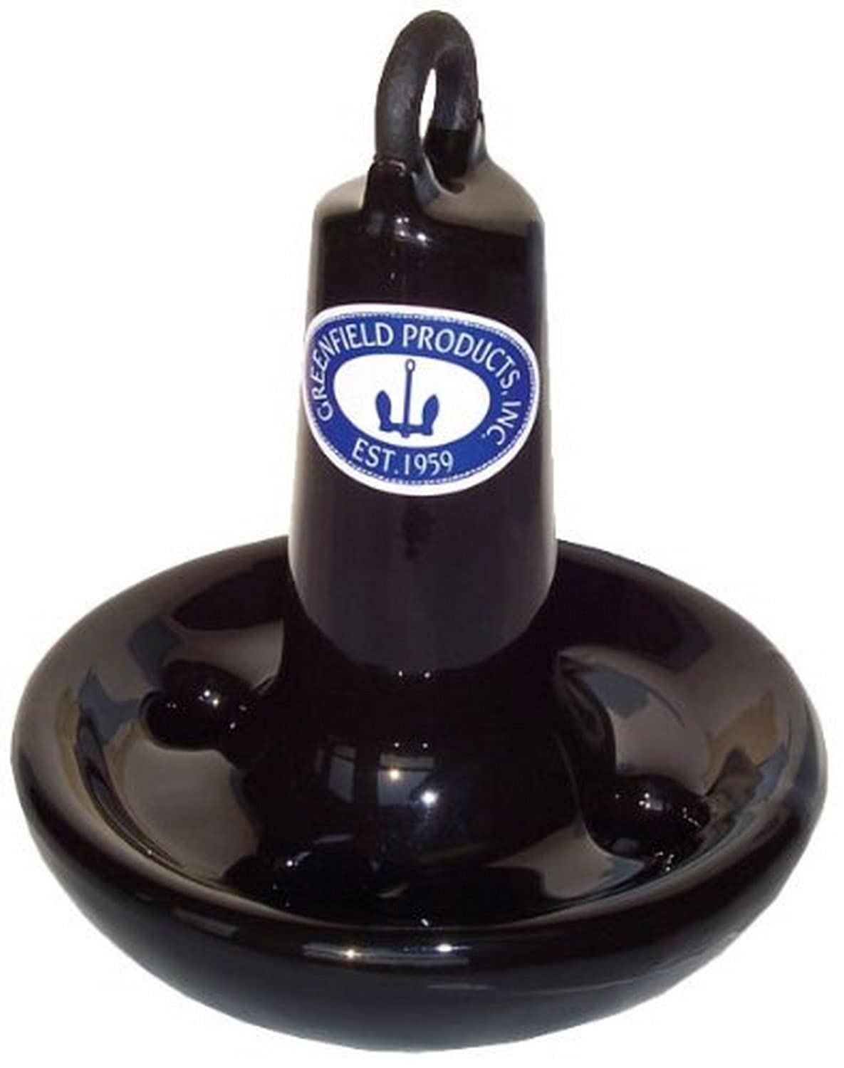 Greenfield 515B Vinyl Coated Mushroom Anchor - Black, 15 Lb.