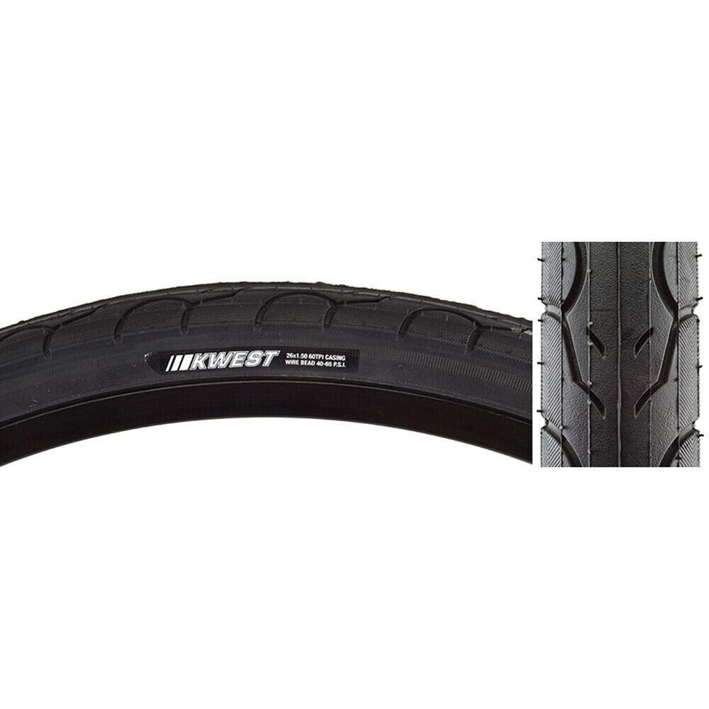 Tire 26X1.5'' Kenda Kwest 60Tpi Black Wire
