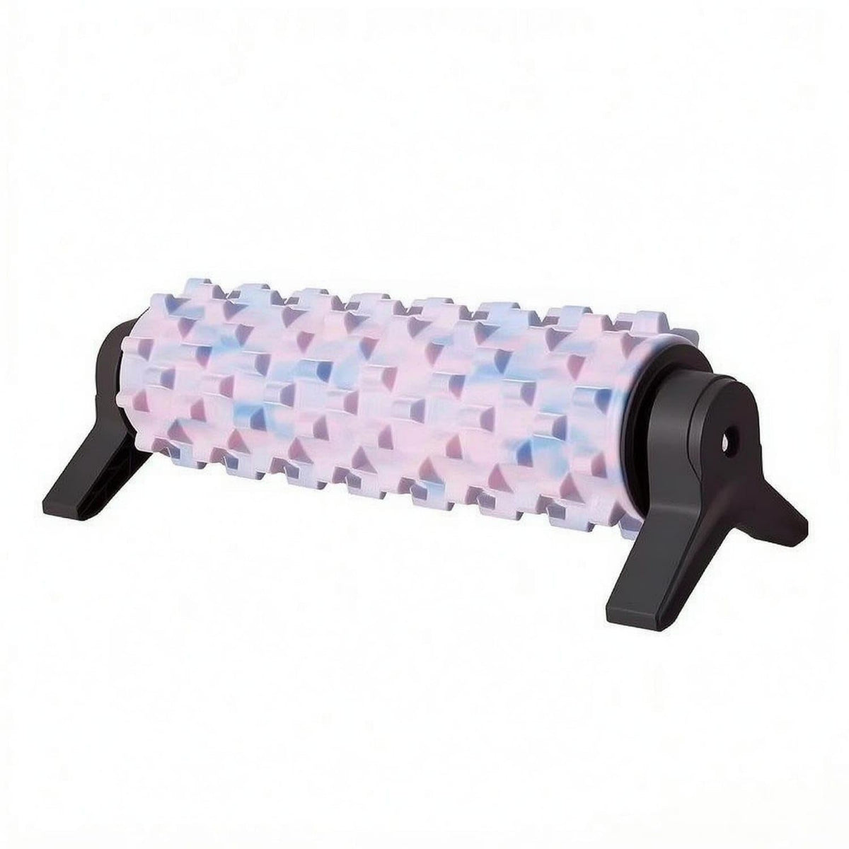 MERISHOPP Geometric Nodes SuctionCup Soft Roller Cylindrical Leg Massage Roller, Camouflage, Upgraded Bracket