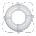 Taylor Made Products 380 30 Life Ring, White With White Rope