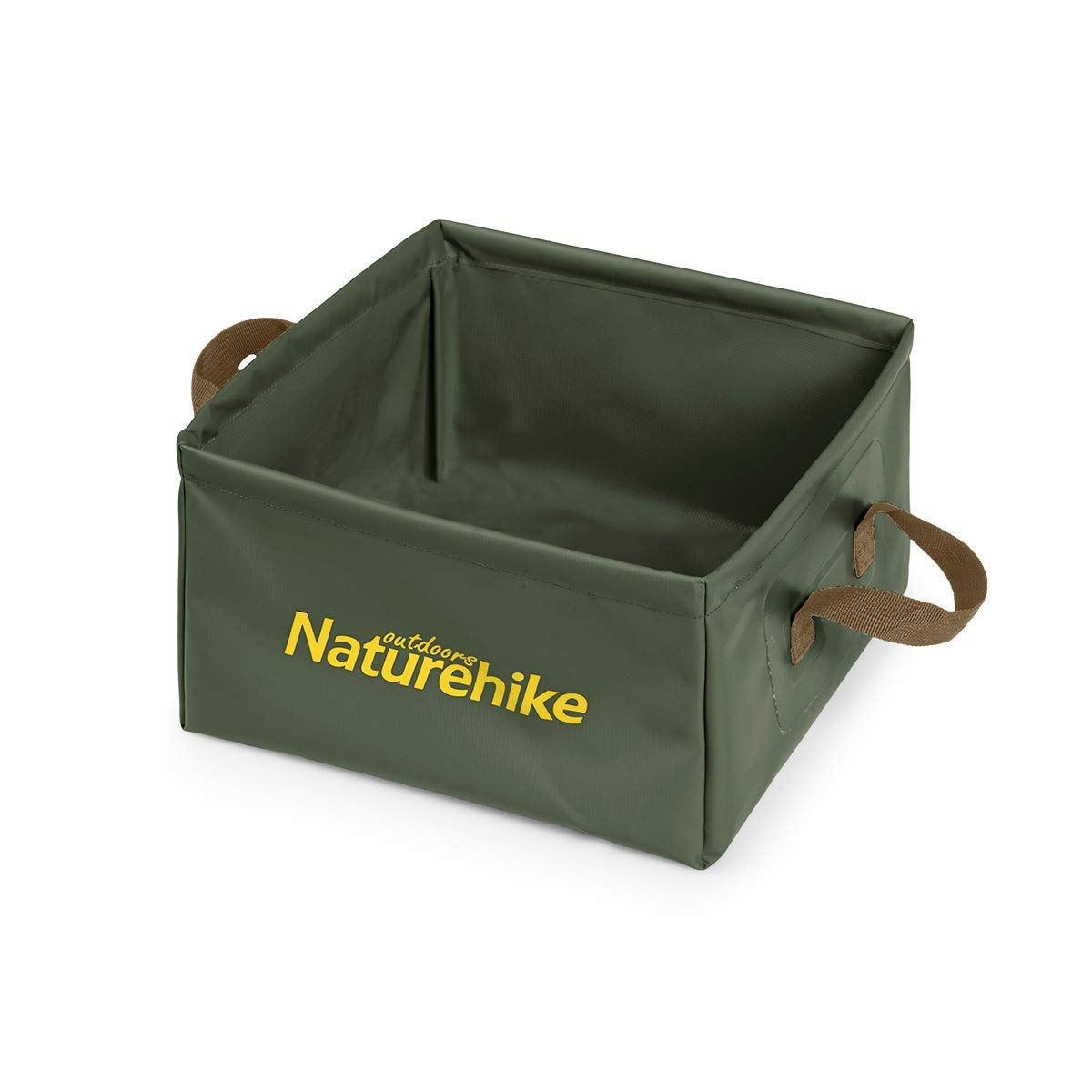 Naturehike Collapsible Bucket, Folding Bucket Wash Basin With Handle, Portable Water Container 3.43 Gallon (13L) For Camping Fis