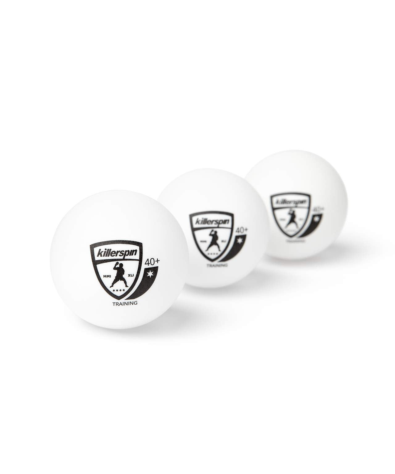 Killerspin 25 Pack - Training Balls 40+ (White)