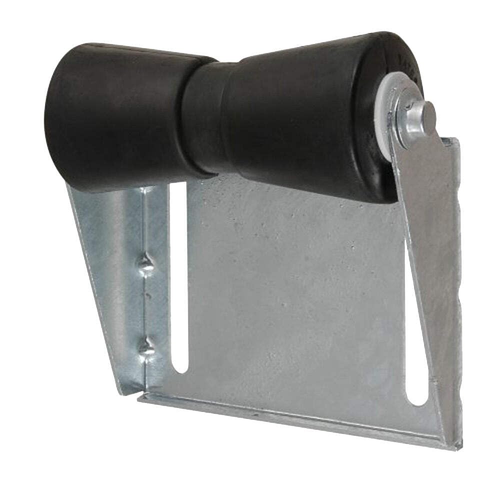 C.E. Smith 10403G / C.E. Smith Panel Bracket Assembly 8'' Spool Roller - Black