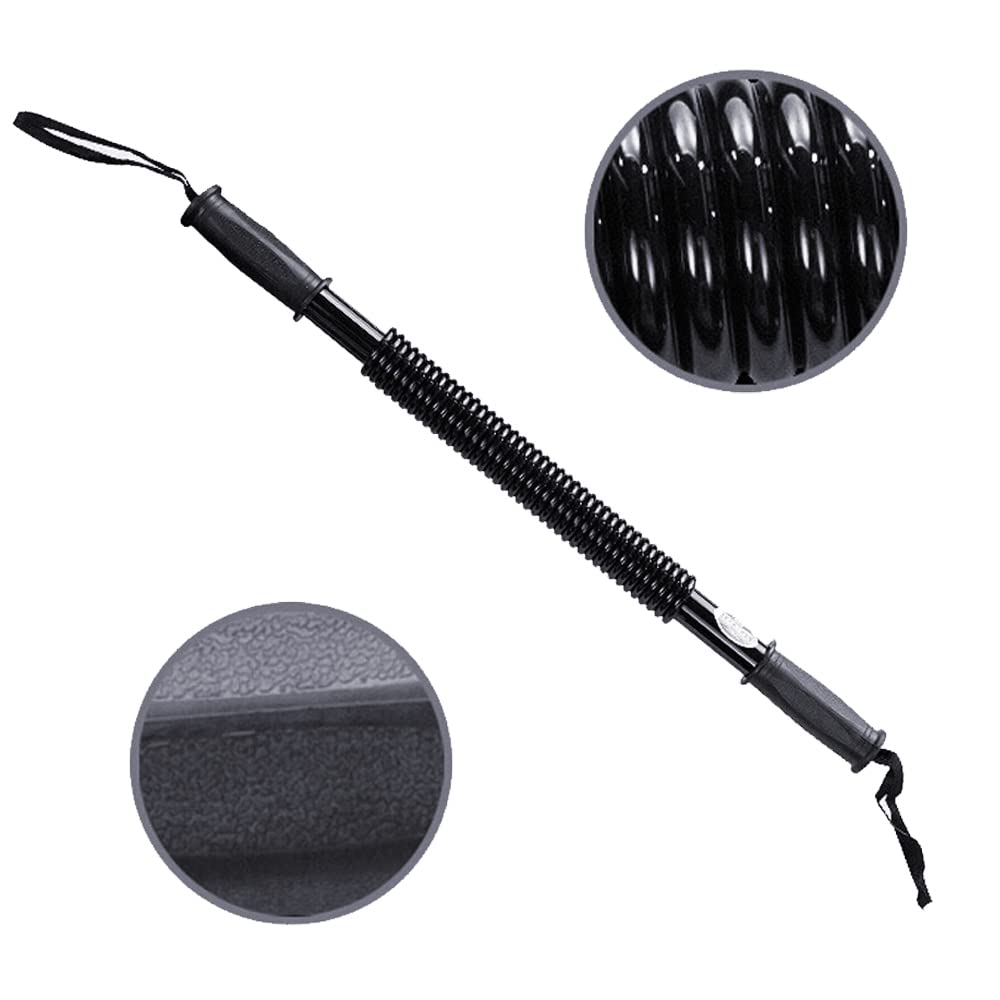 Boshen 110Lbs Power Twister Bar For Arm Upper Body Strength Training Workout Heavy Duty Arm Builder (110Lbs)