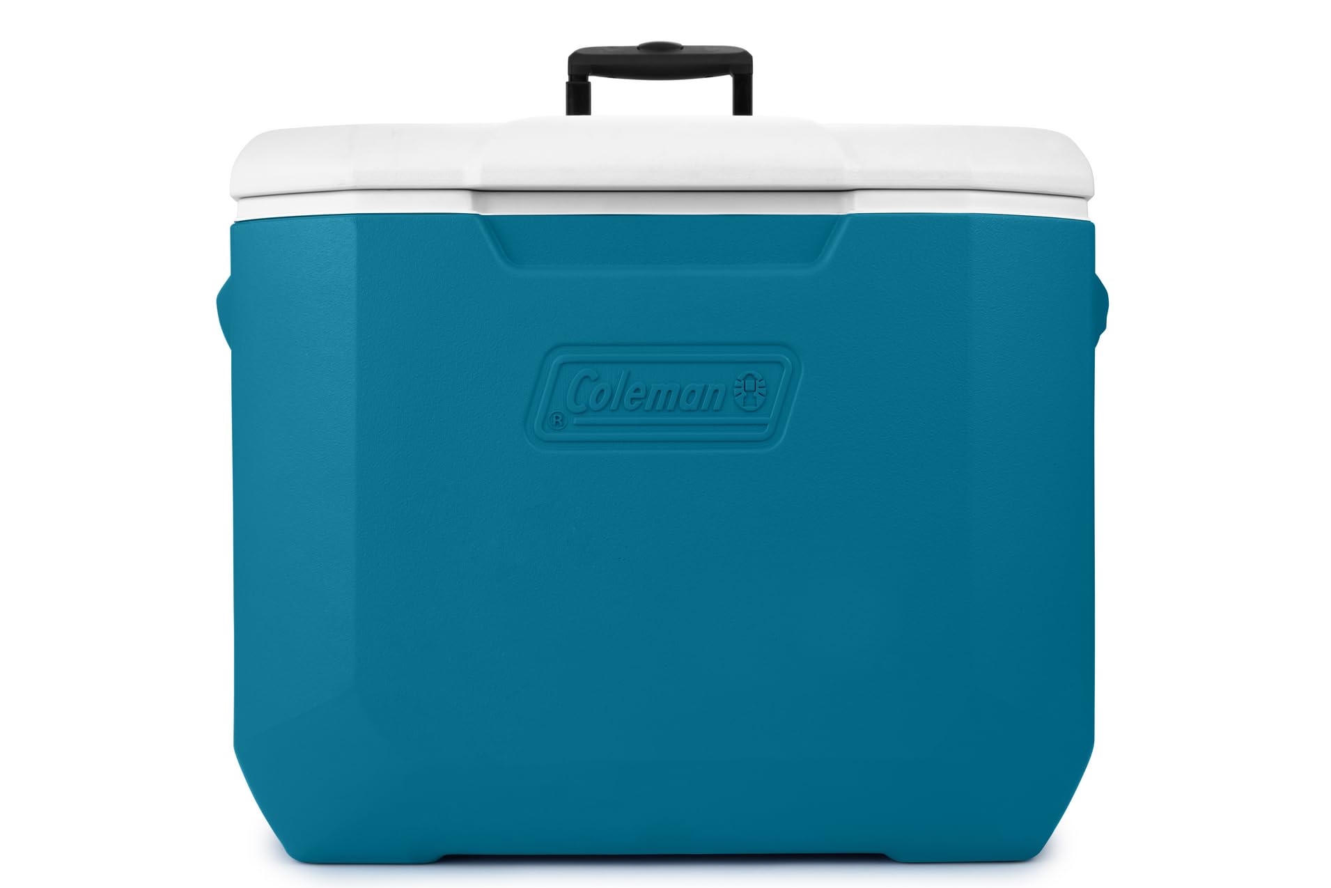 Coleman Chiller 60Qt Wheeled Cooler, Insulated Portable Cooler With Ice Retention, Made In Usa
