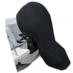 Flymei Full Boat Motor Cover, Outboard Engine Cover With 420D Heavy Duty Oxford Fabric Extra Pvc Coating, Water Resistant Boat M