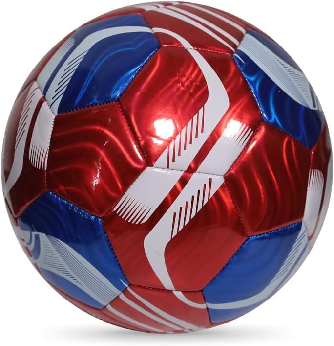PLAYPRO Country Training Soccer Ball: World Edition (USA - RED, 3)