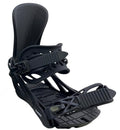 Chamonix Lognan Snowboard Bindings 2026 - All-Mountain, Medium Flex, 3D Profile Ankle Strap, Toe Cap Strap, Padded Baseplate, 2x