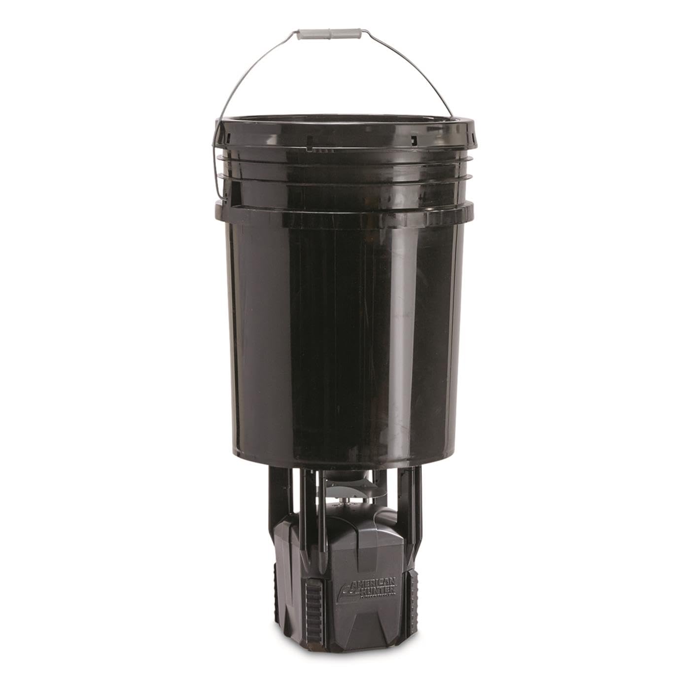 American Hunter 5-Gallon Digital Hanging Bucket Feeder, Black, One Size (AH-XDE40B)