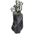 Tour Edge Hl3 To-Go Mens Complete Golf Set Reg Flex-Graphite-Rh, Black/Grey/Green, Regular, Hksrgr10.B