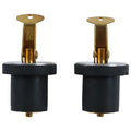 Czomoizc 2Pcs 50-18961 3/4 Inch Deck Brass Drain Plugs Compatible with Seachoice Livewells and Baitwells Boats
