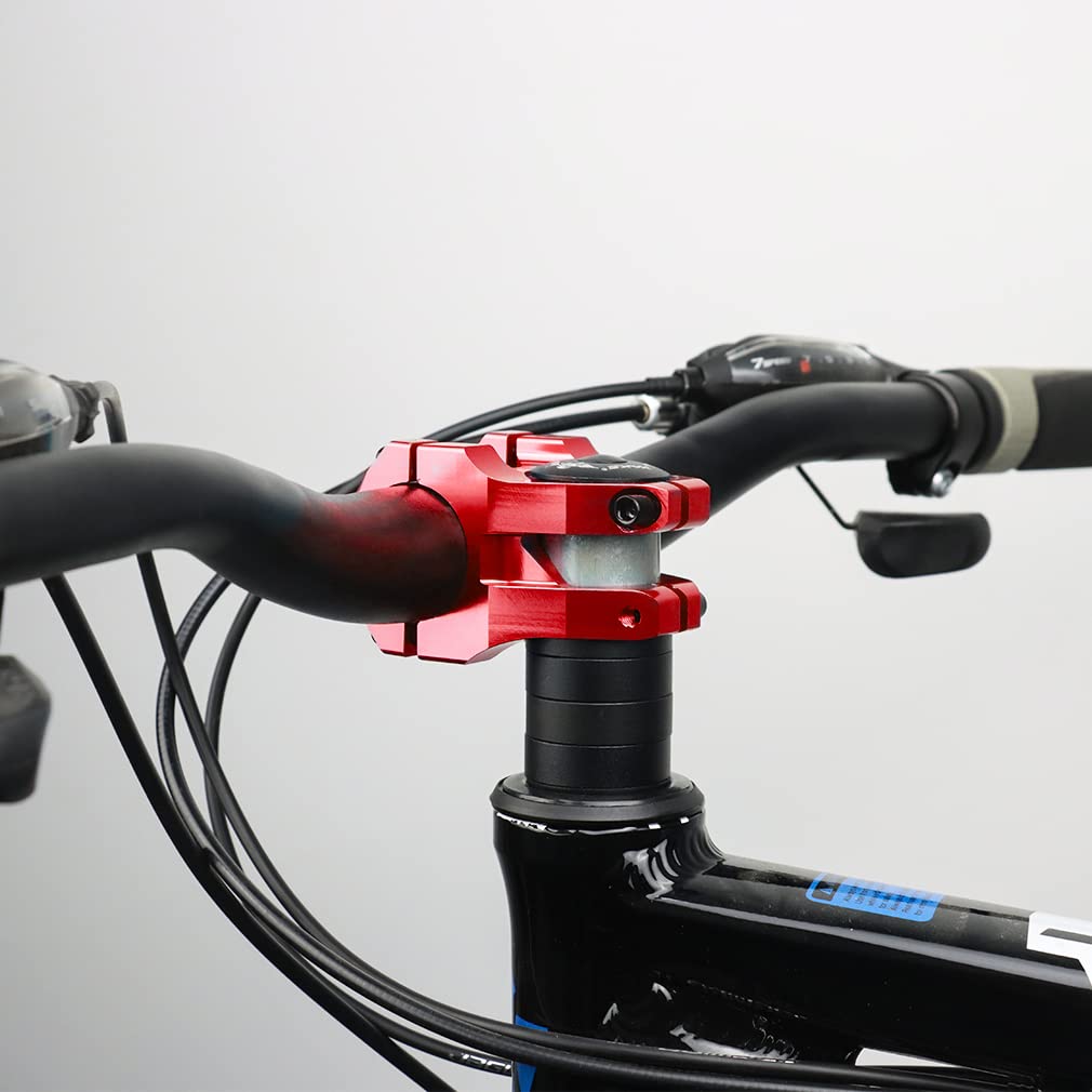 Cysky 31.8 Stem 35Mm Mtb Stem Mountain Bike Stem Riser Handlebar Short Stem For Most Road Bike Stem, Mtb Stem, Bmx Stem, Bicycle