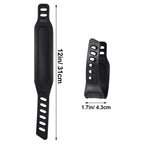 4Pcs Exercise Bike Pedal Straps, Heavy Duty Adjustable Length Universal Pedal Strap Fits Most Bike Pedals Exercise Bike Bicycle