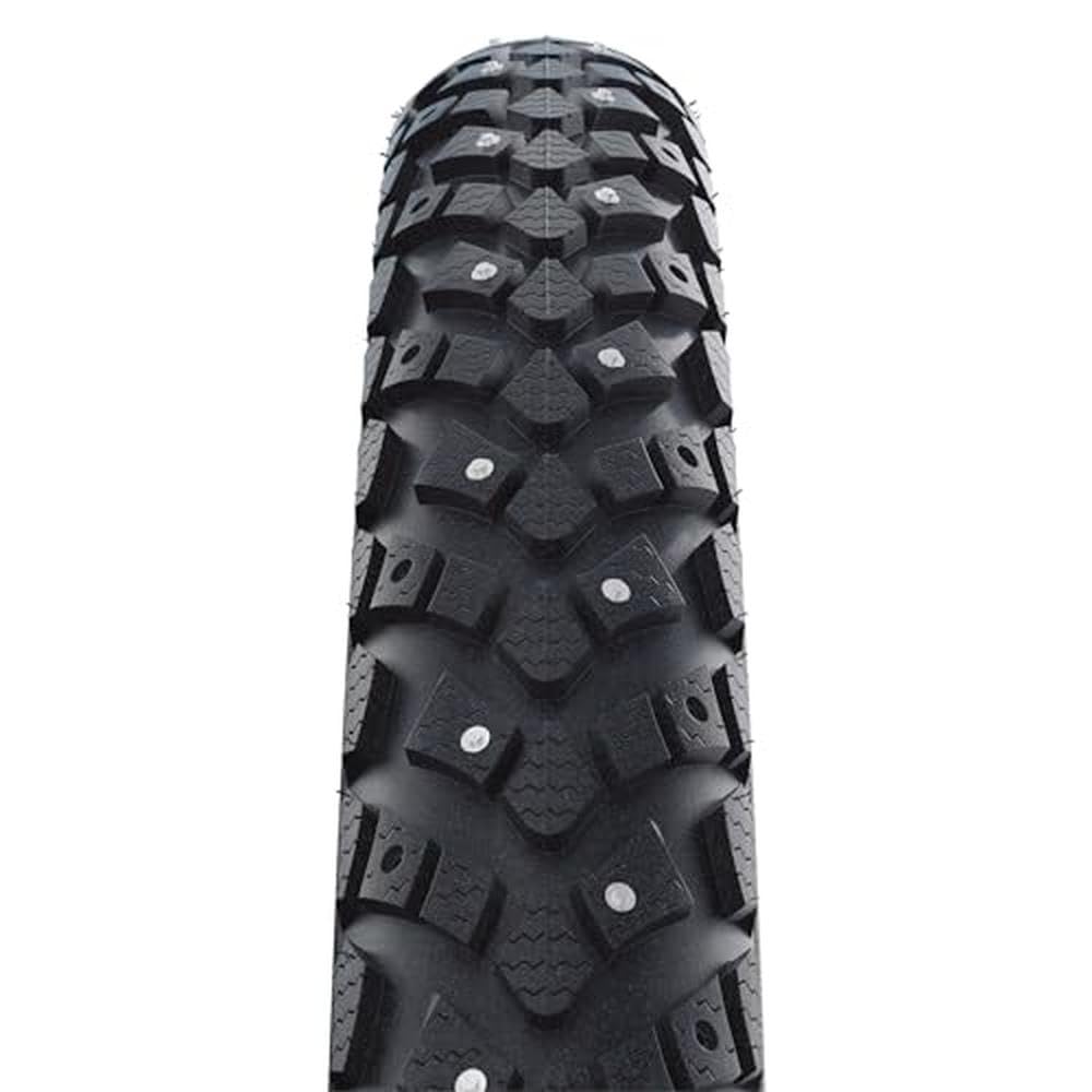 Schwalbe Winter 700Cx30C Wire Kevlar Guard Reflex Studded 50Tpi 50-95Psi 805G Tire, Black, 28'' X 1.20