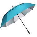 G4Free 62 Inch Extra Large Windproof Golf Umbrella Automatic Open Umbrella Double Canopy Vented Sun Uv Protection Oversize Stick