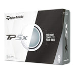 Taylormade Tp5X Golf Balls, White (One Dozen)