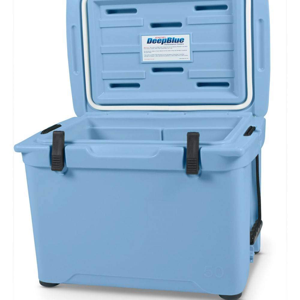 Engel Coolers Eng50 Cooler | 60 Can High Performance Durable Seamless Rotationally Molded Ice Box For Camping, Hunting, And Fish