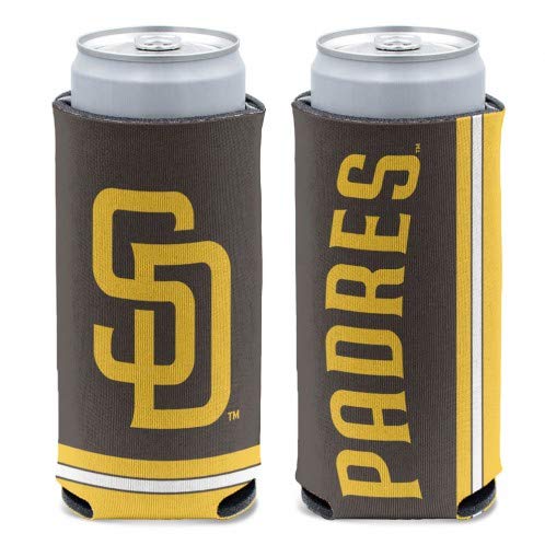 Wincraft MLB San Diego Padres Slim Can Cooler, Team Colors, One Size