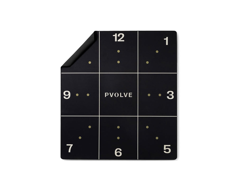 Pvolve Precision Rubber Exercise Mat-Home Gym Exercise Workout Equipment Designed To Be Used With The Pvolve Functional Fitness 