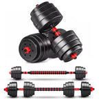 Bcbig Adjustable-Dumbbells-Sets,Free Weights-80Lb(40Lb*2) Dumbbells Set Of 2 Convertible To Barbell A Pair Of Lightweight For Ho