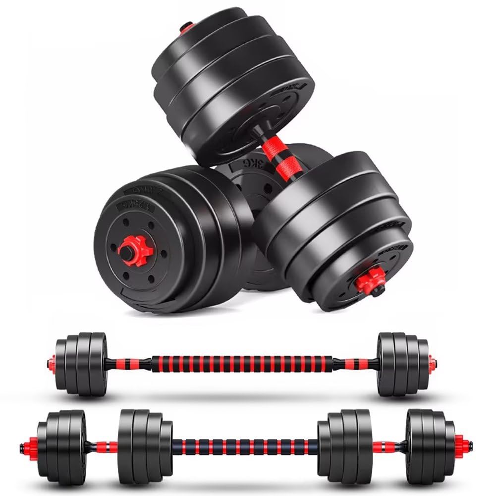 Bcbig Adjustable-Dumbbells-Sets,Free Weights-80Lb(40Lb*2) Dumbbells Set Of 2 Convertible To Barbell A Pair Of Lightweight For Ho