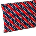 Foco New England Patriots Team New Wrapping Paper, 20 Sqft (2.5 Ft X 2.67 Yd)
