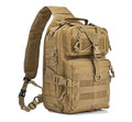 Hopopower Tactical Sling Bag Pack Military Assault Rucksack Shoulder Bag Backpack Chest Pack Handbag Waterproof For Travel Schoo