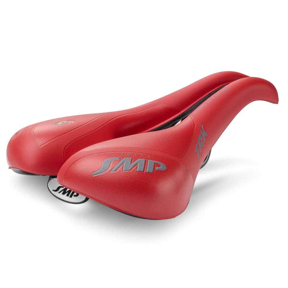 Selle Smp Trk Saddle, Red, Large