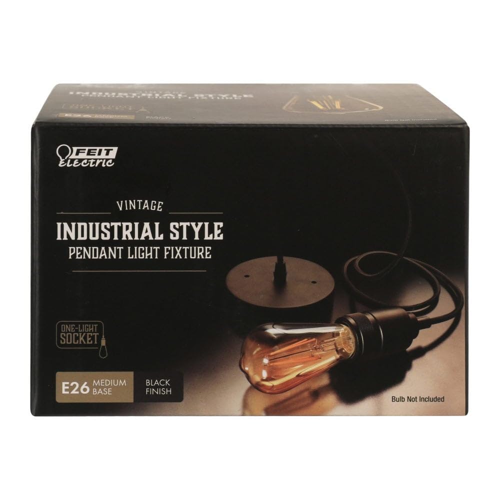 Pendant Adj Blk 55'' 60W (Pack Of 1)