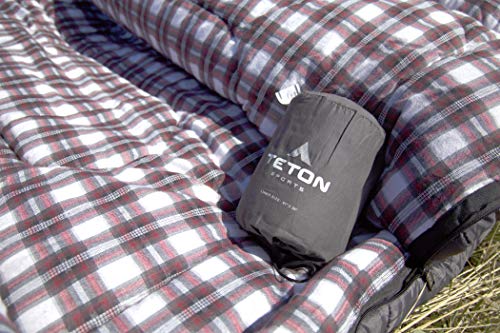 Teton Sports Mammoth Sleeping Bag Liner; A Clean Sheet Set Anywhere You Go; Perfect For Travel, Camping, And Anytime Youre Away