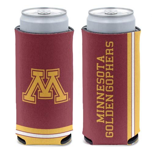 Wincraft NCAA Minnesota Golden Gophers Slim Can Cooler, Team Colors, One Size