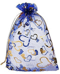 DMS RETAIL Return Gift Bags/Wedding Party Favor/Jewellery Pouch potli Bags 20*25 CMS(Pack of 10 Bags)