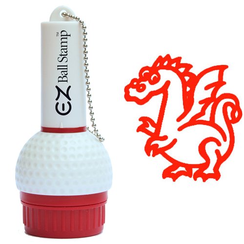 Promarking Ezballstamp Golf Ball Stamp - Red Dragon