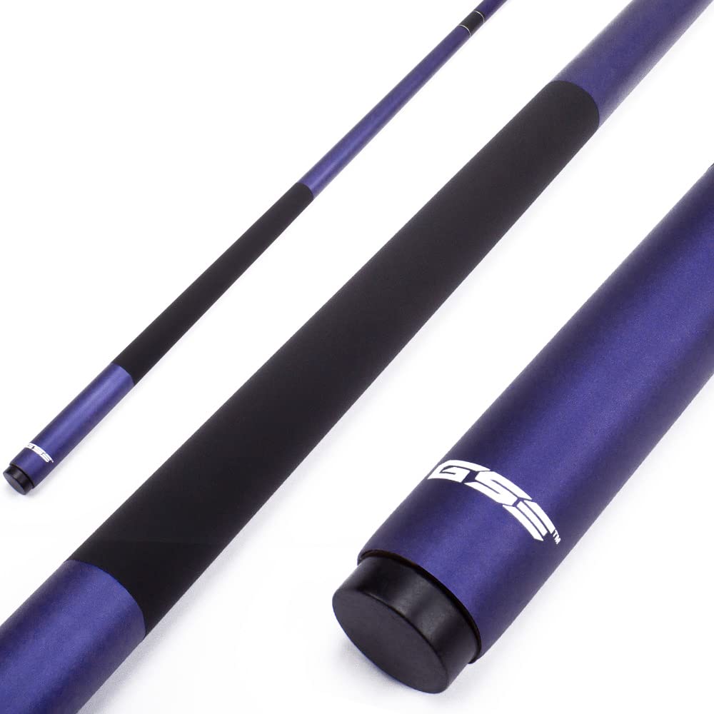 Gse 58'' 2-Piece Fiberglass Graphite Composite Billiard Pool Cue Stick For Men/Women, Billiard Cue Stick For House Or Commercial